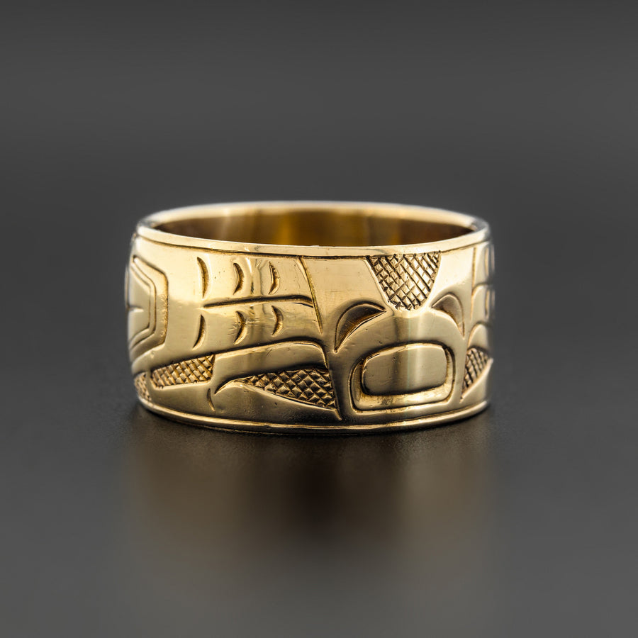 Owl - 14k Gold Ring
