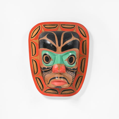 Moon - Red Cedar Mask
