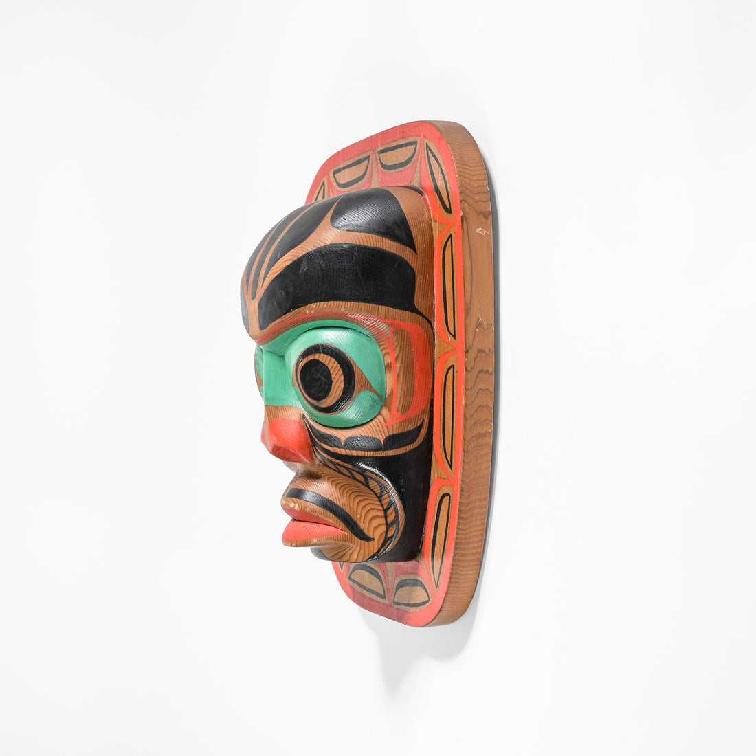 Moon - Red Cedar Mask