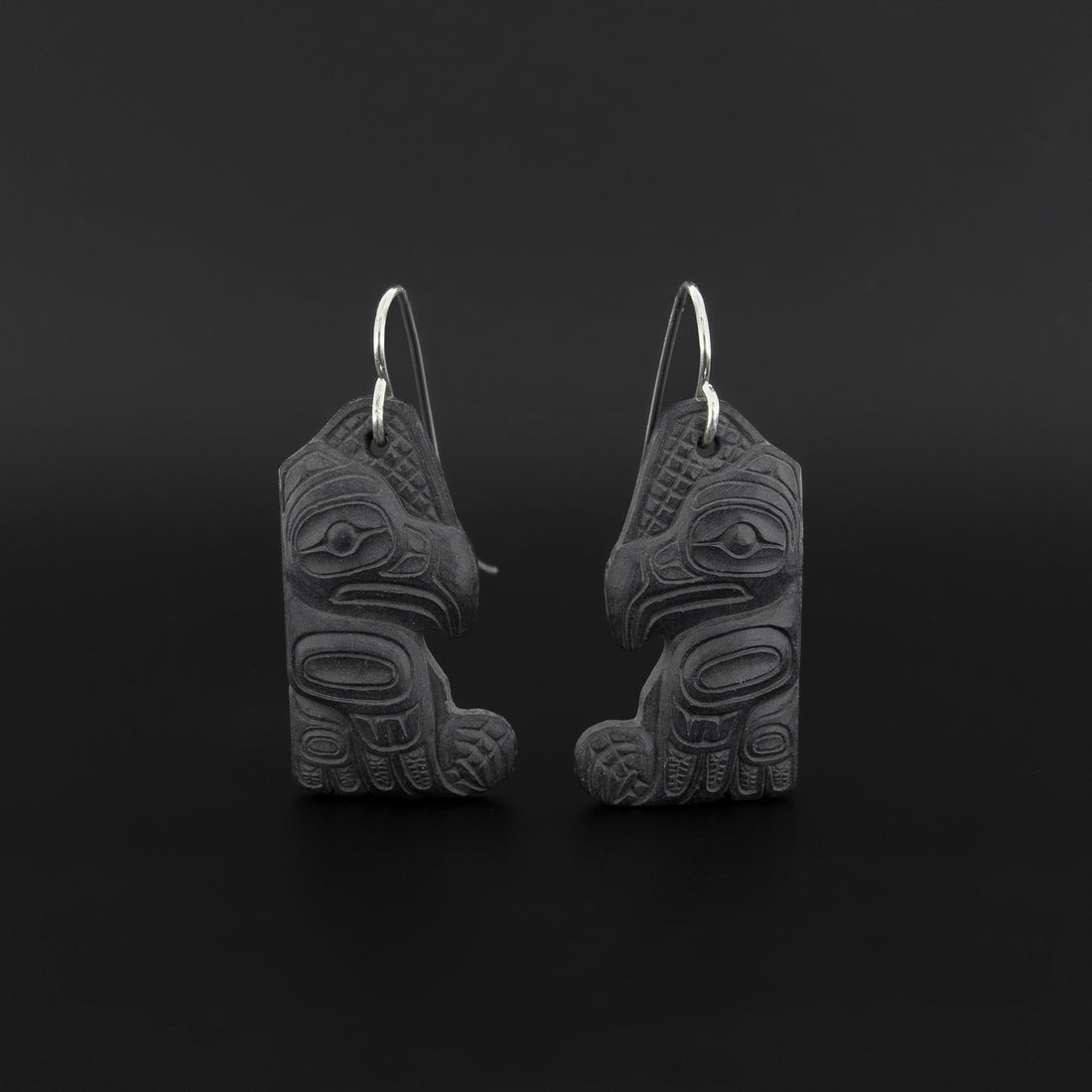 Eagle - Argillite Earrings