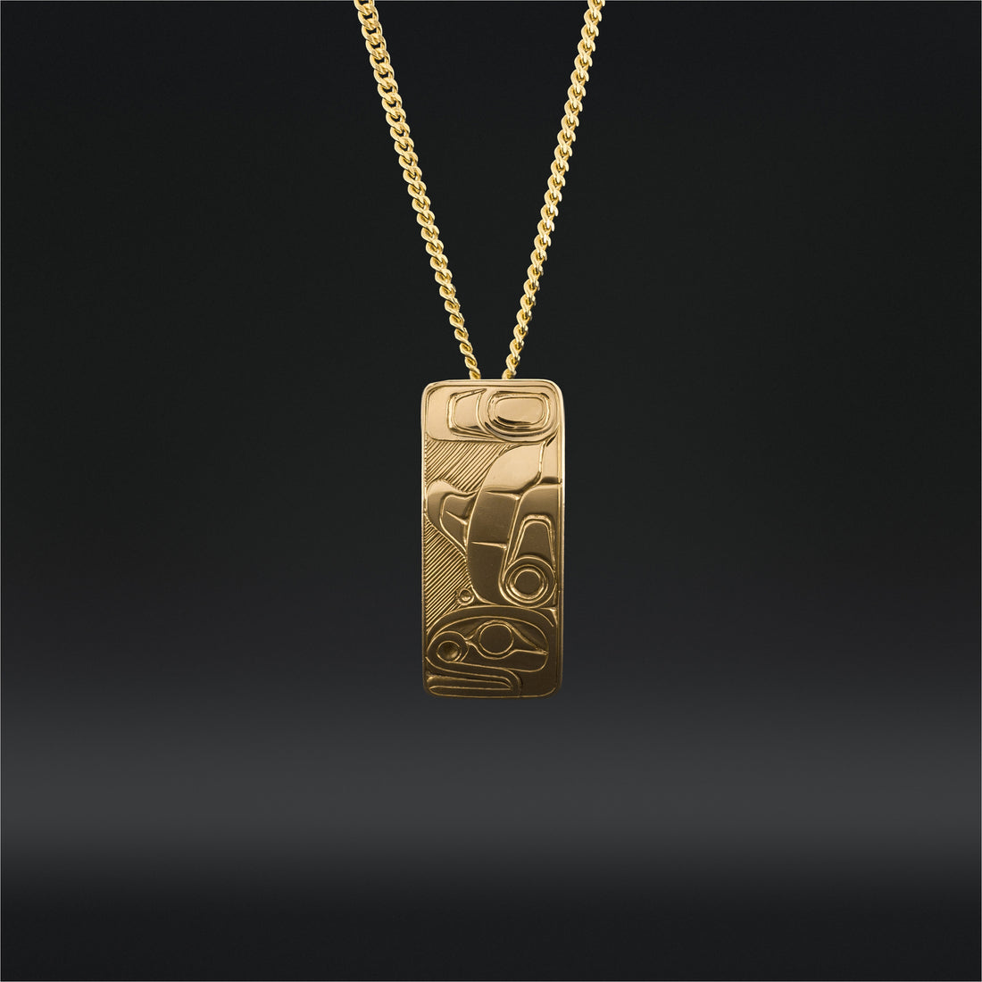Killerwhale - 14k Gold Pendant