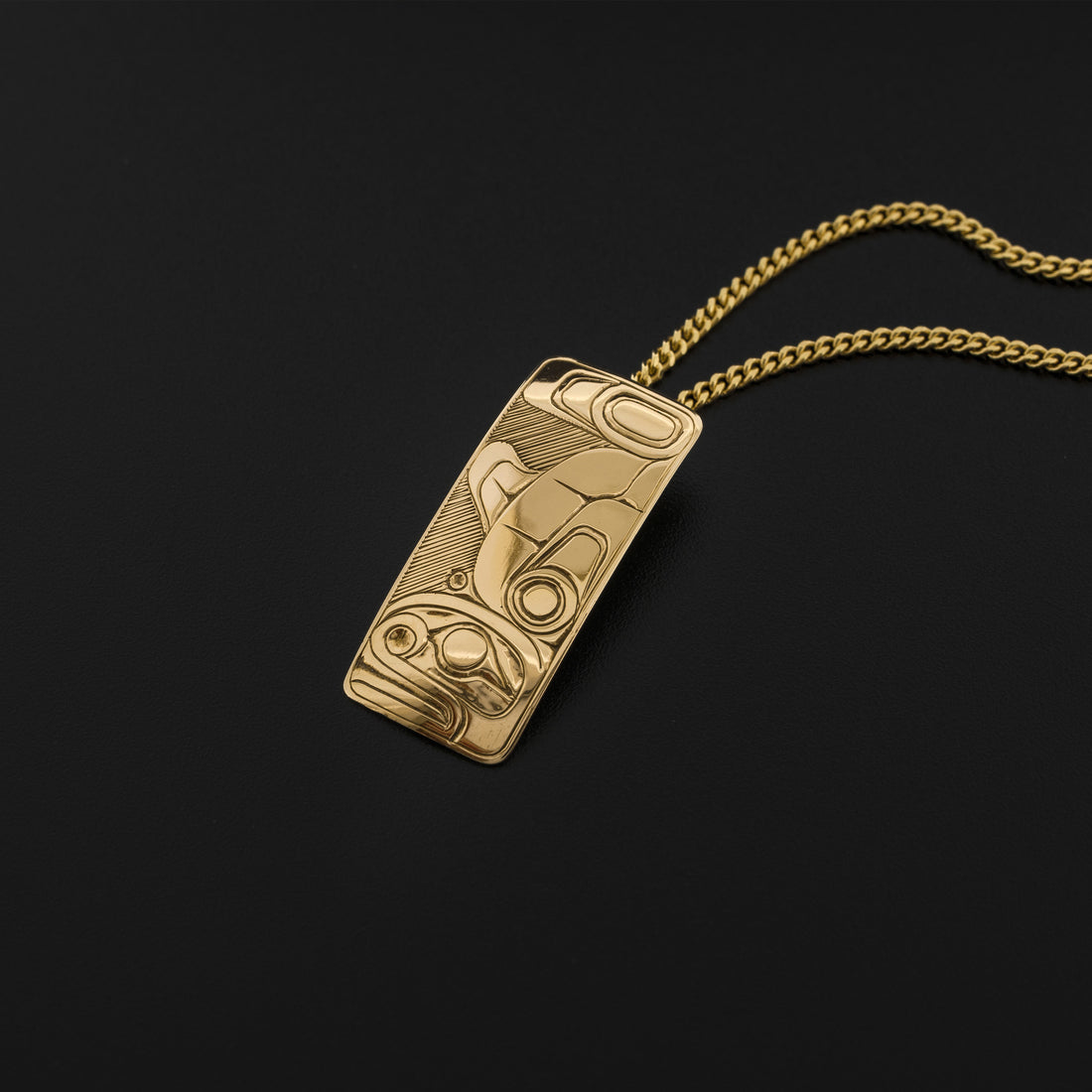 Killerwhale - 14k Gold Pendant