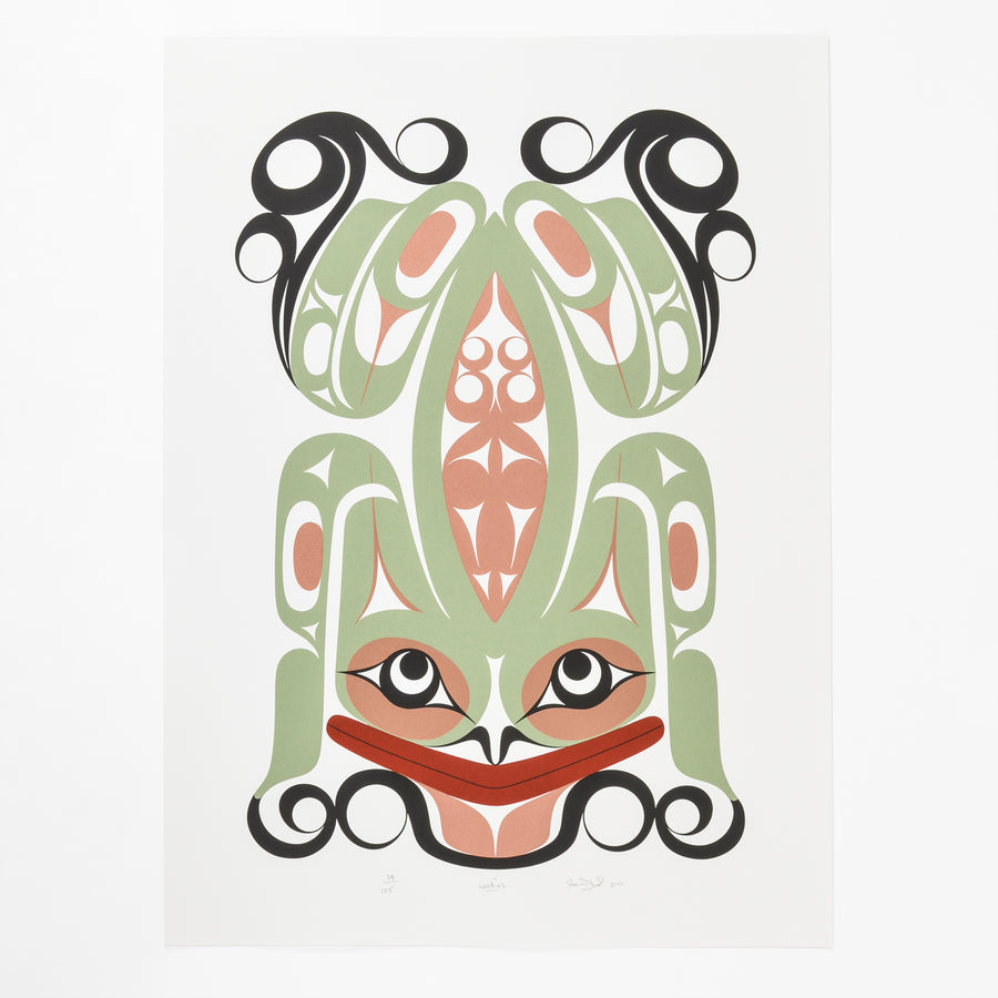 Wak'es (Frog) - Limited Edition Print