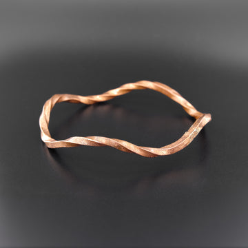 Abstract - Copper Bangle Two