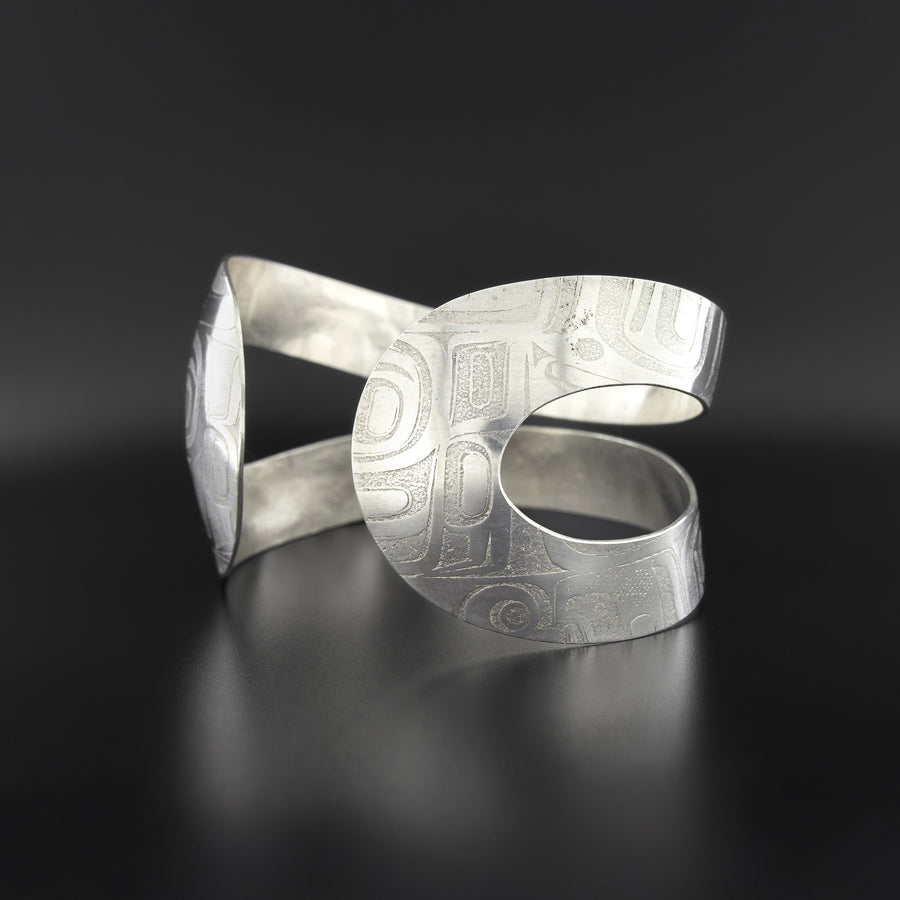 Abstract - Silver Bracelet