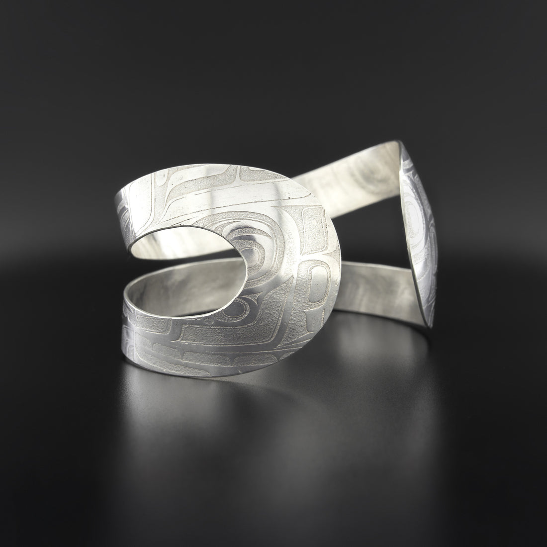 Abstract - Silver Bracelet