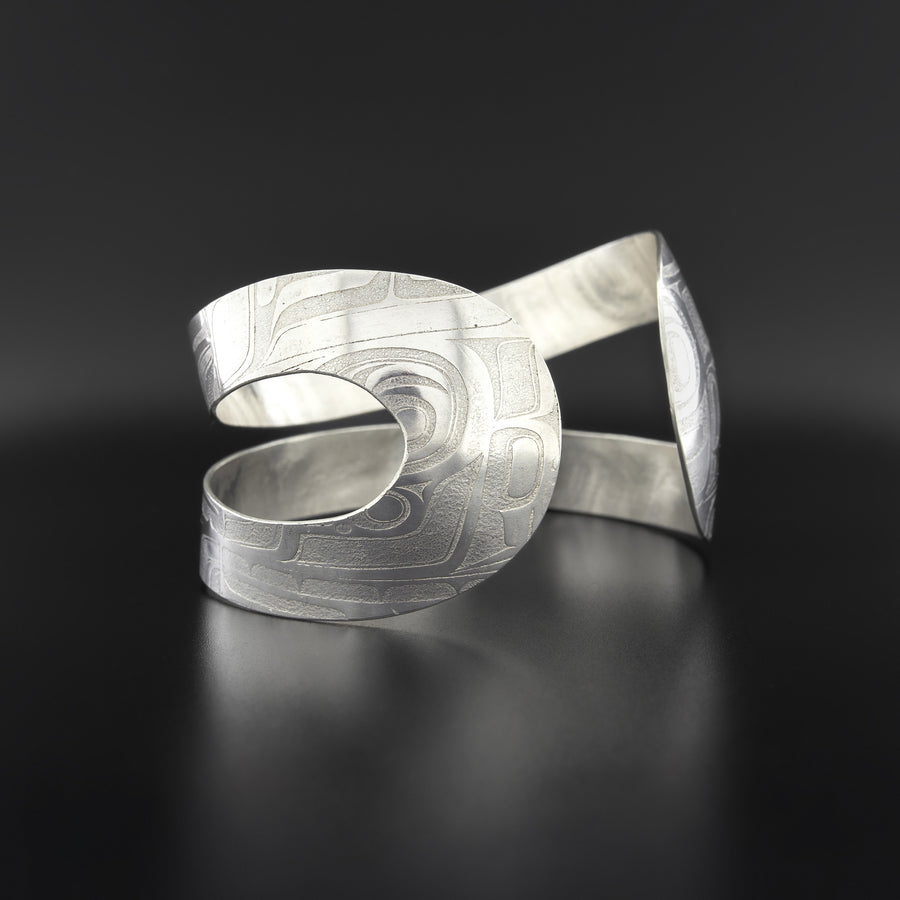 Abstract - Silver Bracelet