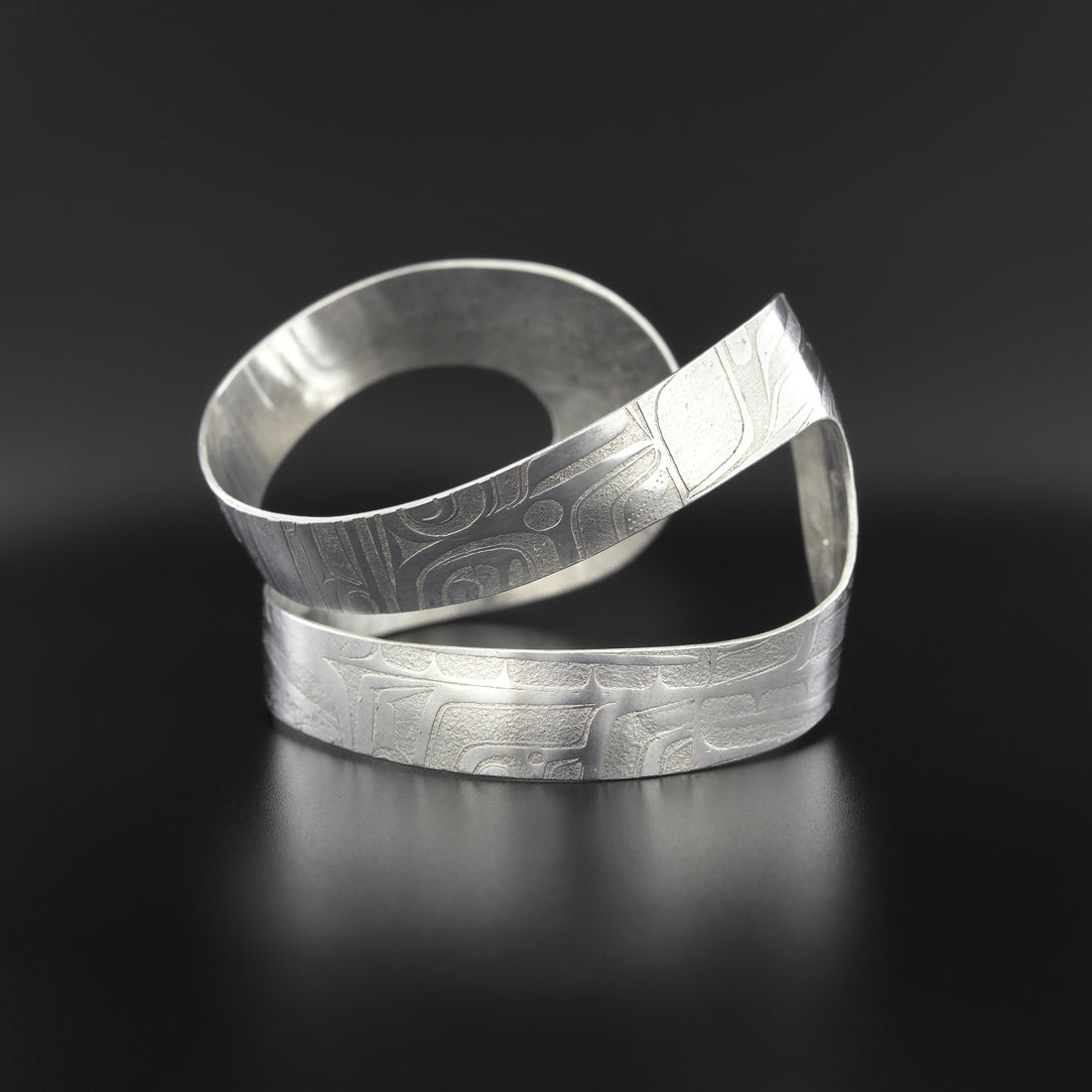 Abstract - Silver Bracelet