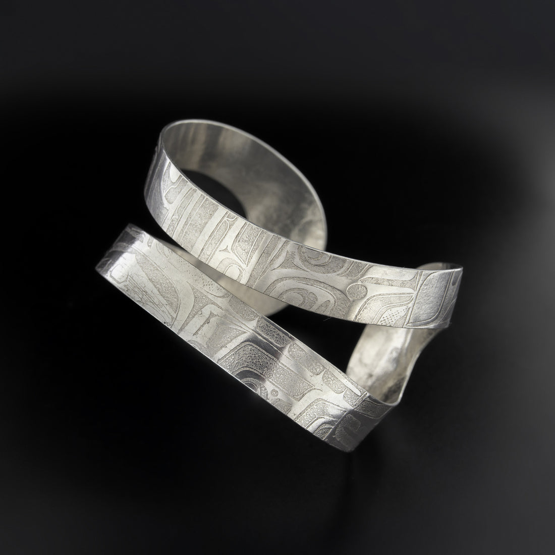 Abstract - Silver Bracelet
