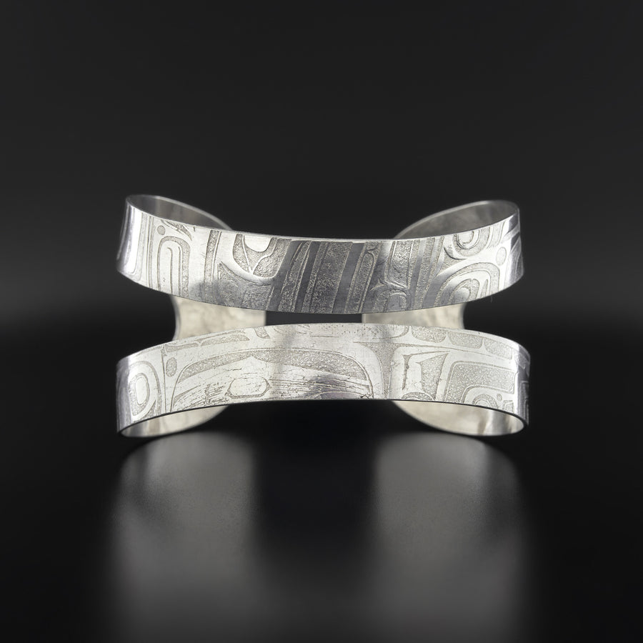 Abstract - Silver Bracelet