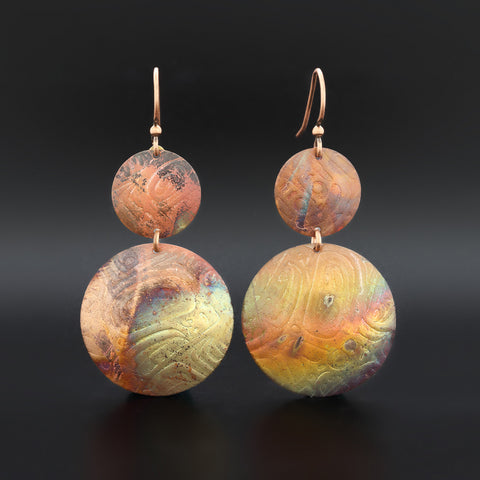 Baby Momma - Copper Earrings