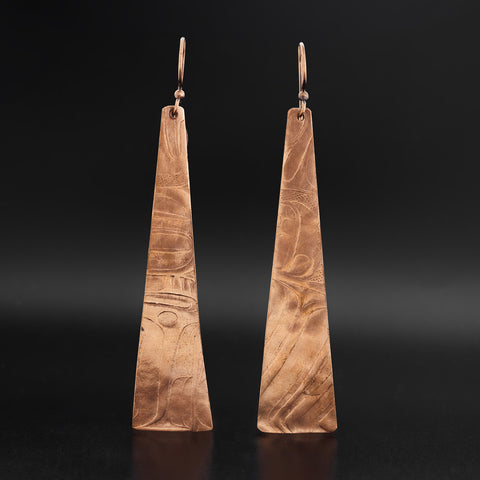 Initiation - Copper Earrings