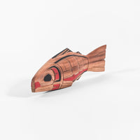 Salmon - Red Cedar Sculpture