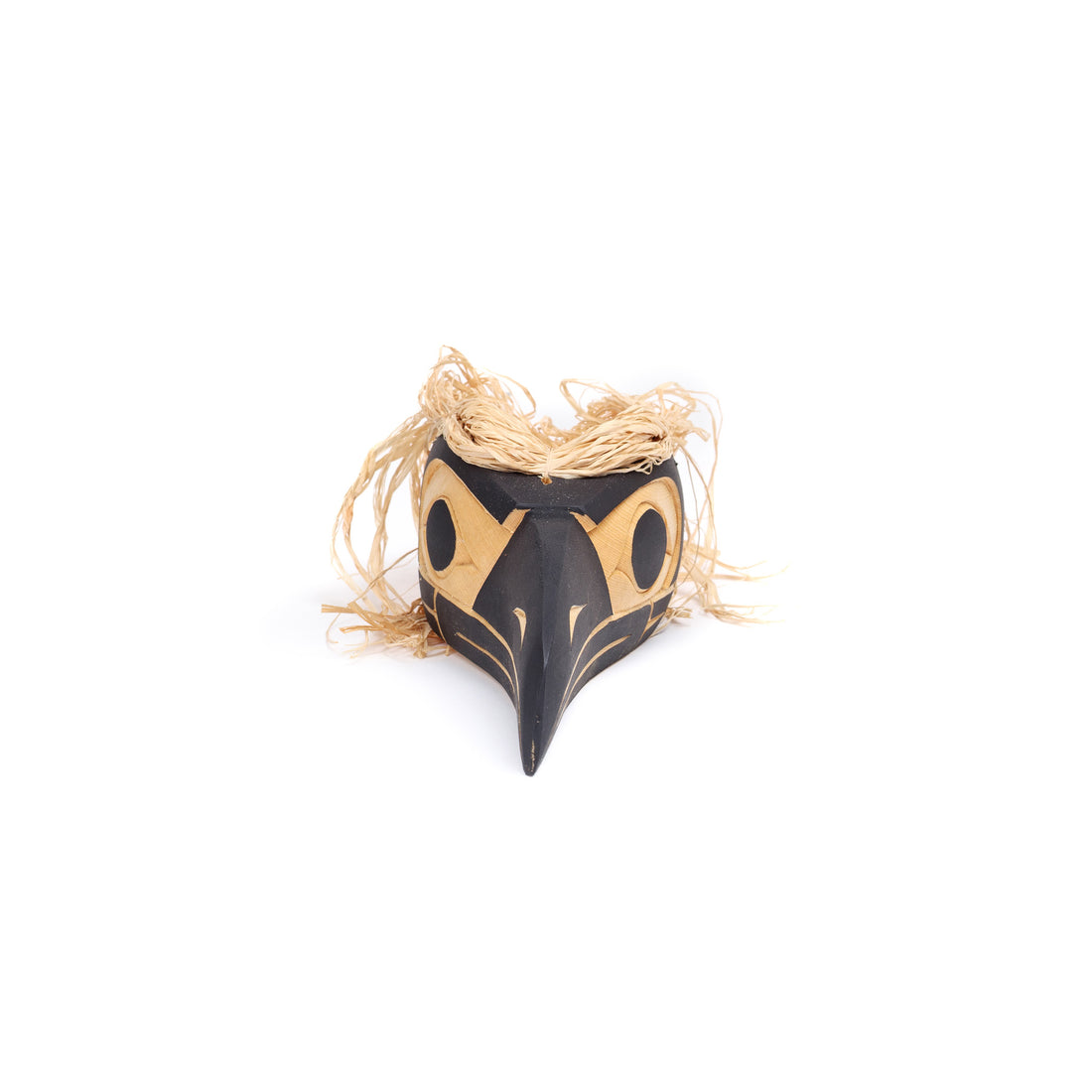 Raven - Yellow Cedar Maskette