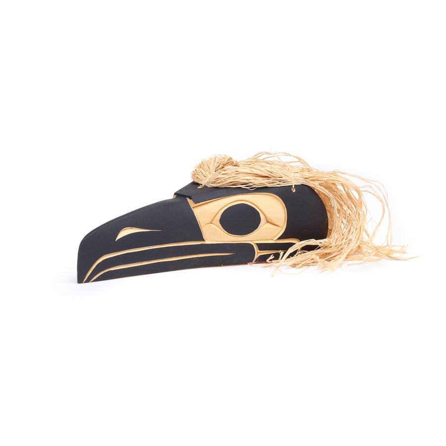 Raven - Yellow Cedar Maskette