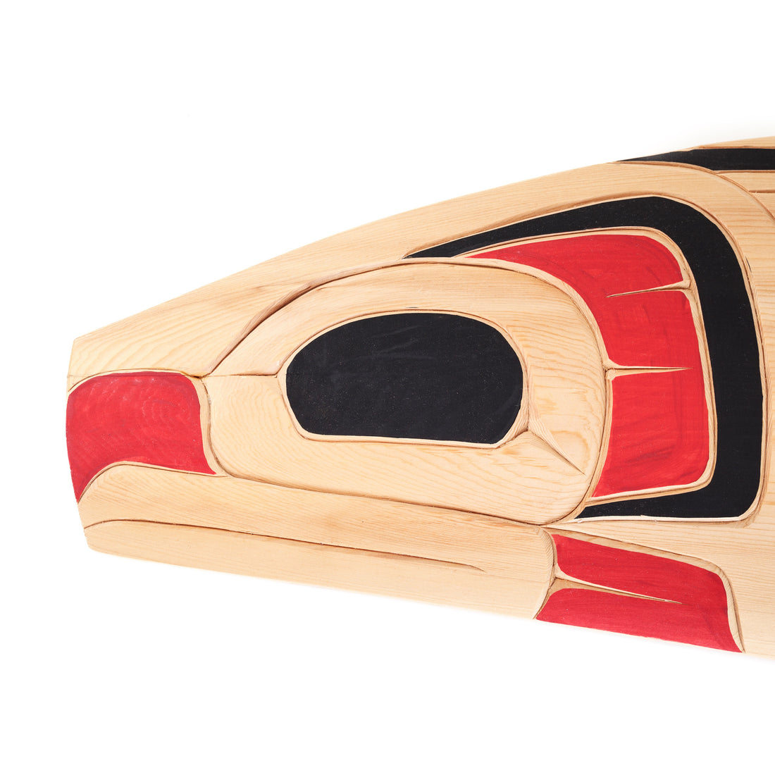 Salmon - Yellow Cedar Carving