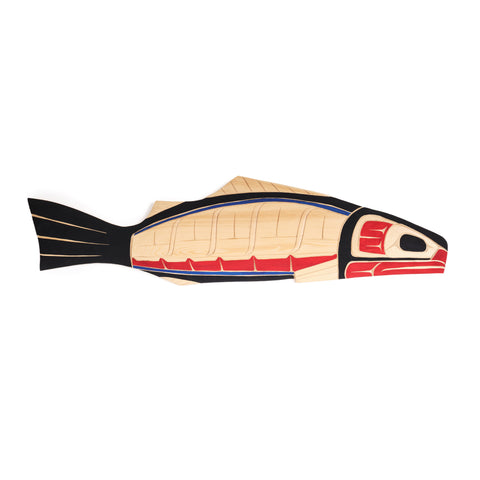 Salmon - Yellow Cedar Carving