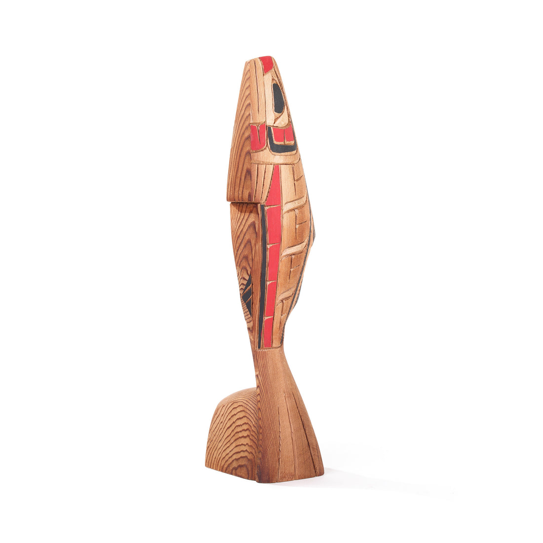 Salmon - Red Cedar Sculpture