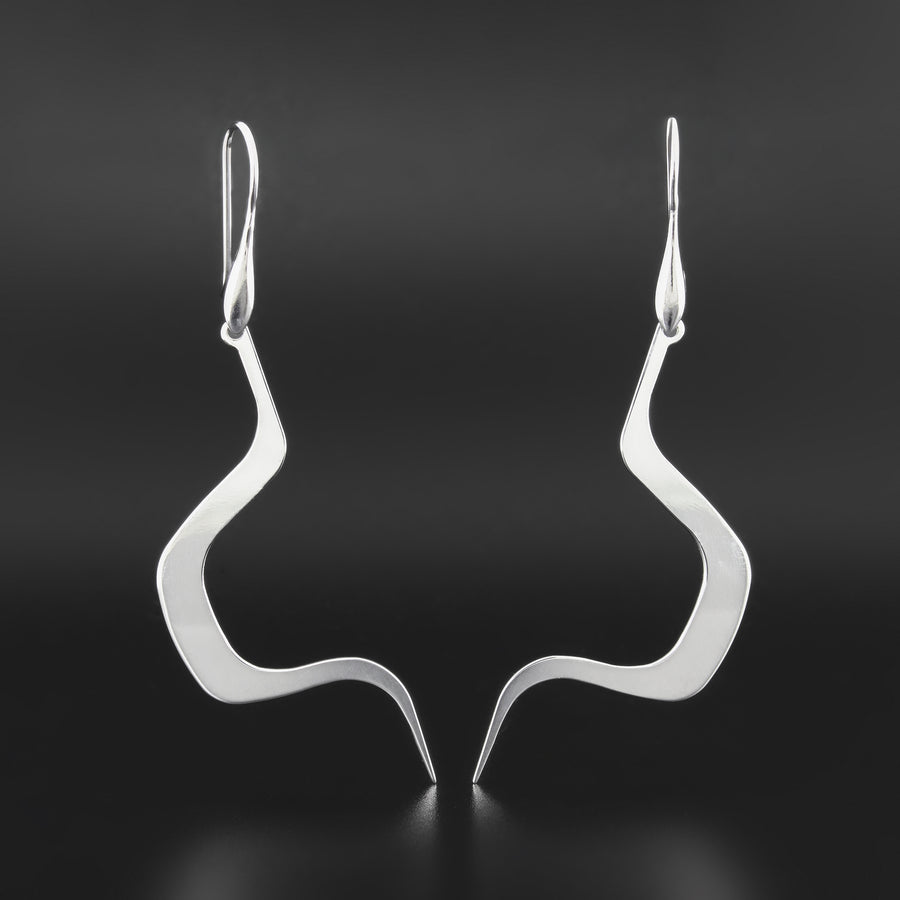 I Am - Silver Earrings