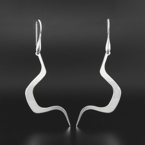 I Am - Silver Earrings