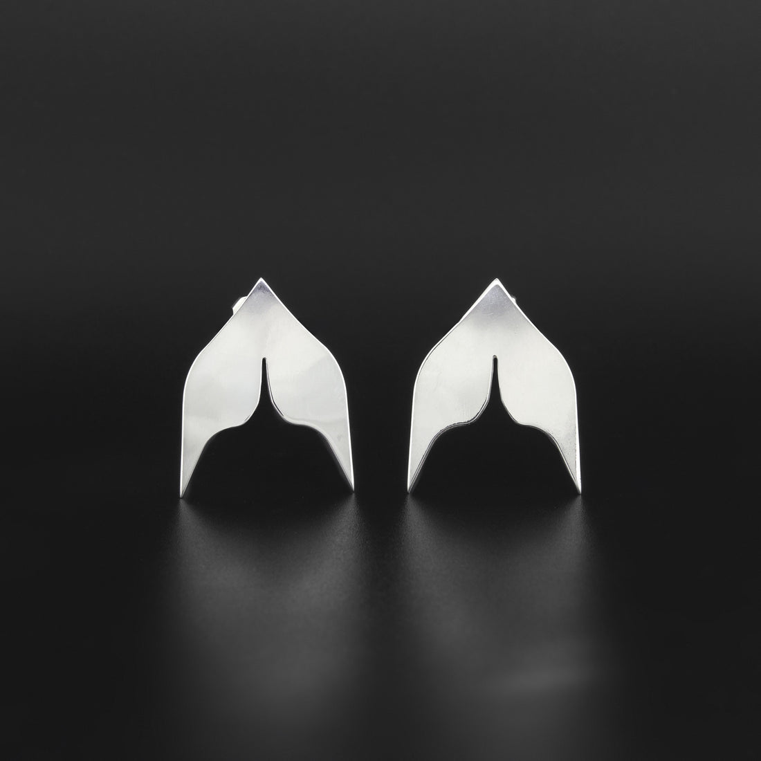 Ecstasy - Silver Stud Earrings