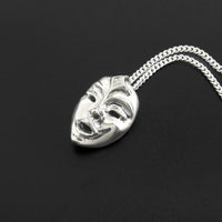 The Seer (Mini) - Silver Pendant with Cultured Diamond