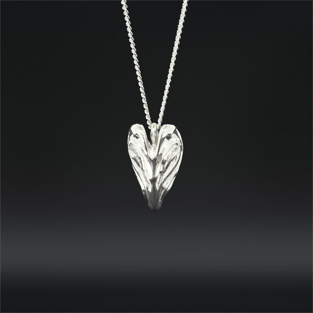 Eagle - Silver Pendant with Cultured Diamonds