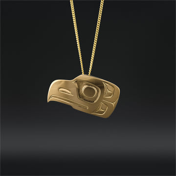 Eagle - 14k Gold Pendant