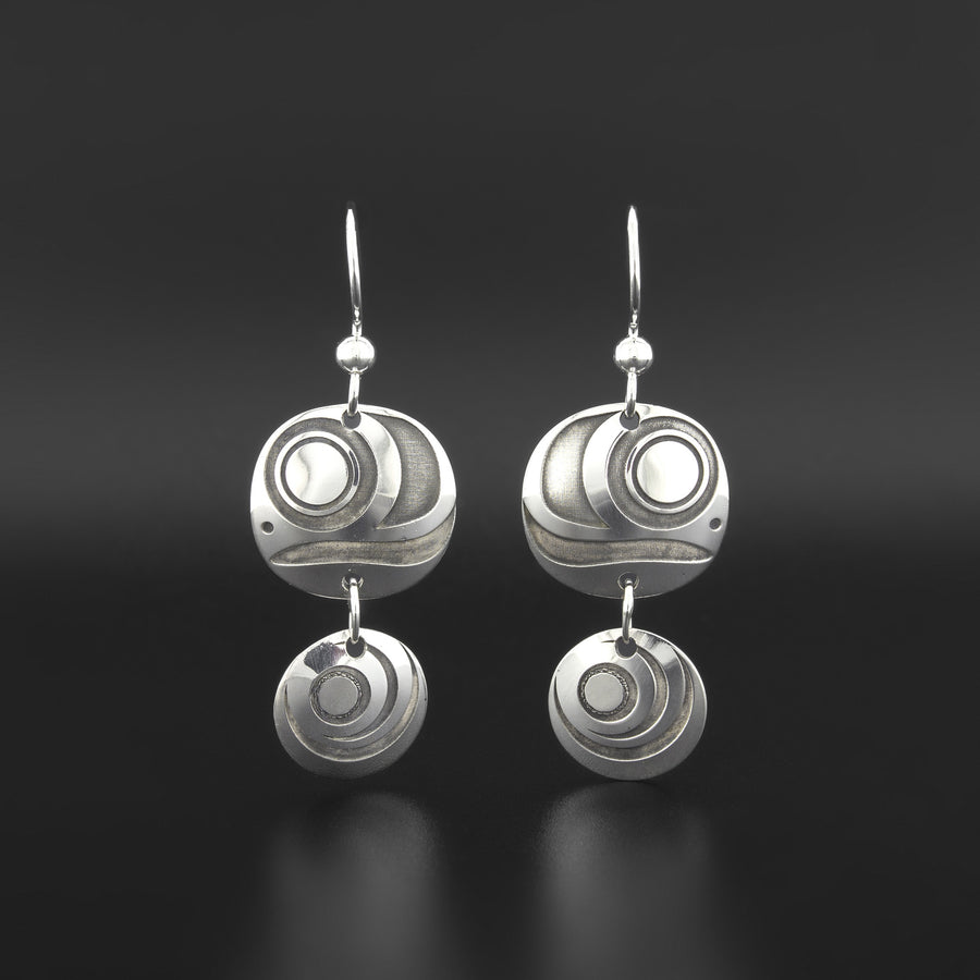 Salmon Eggs - Silver Earrings