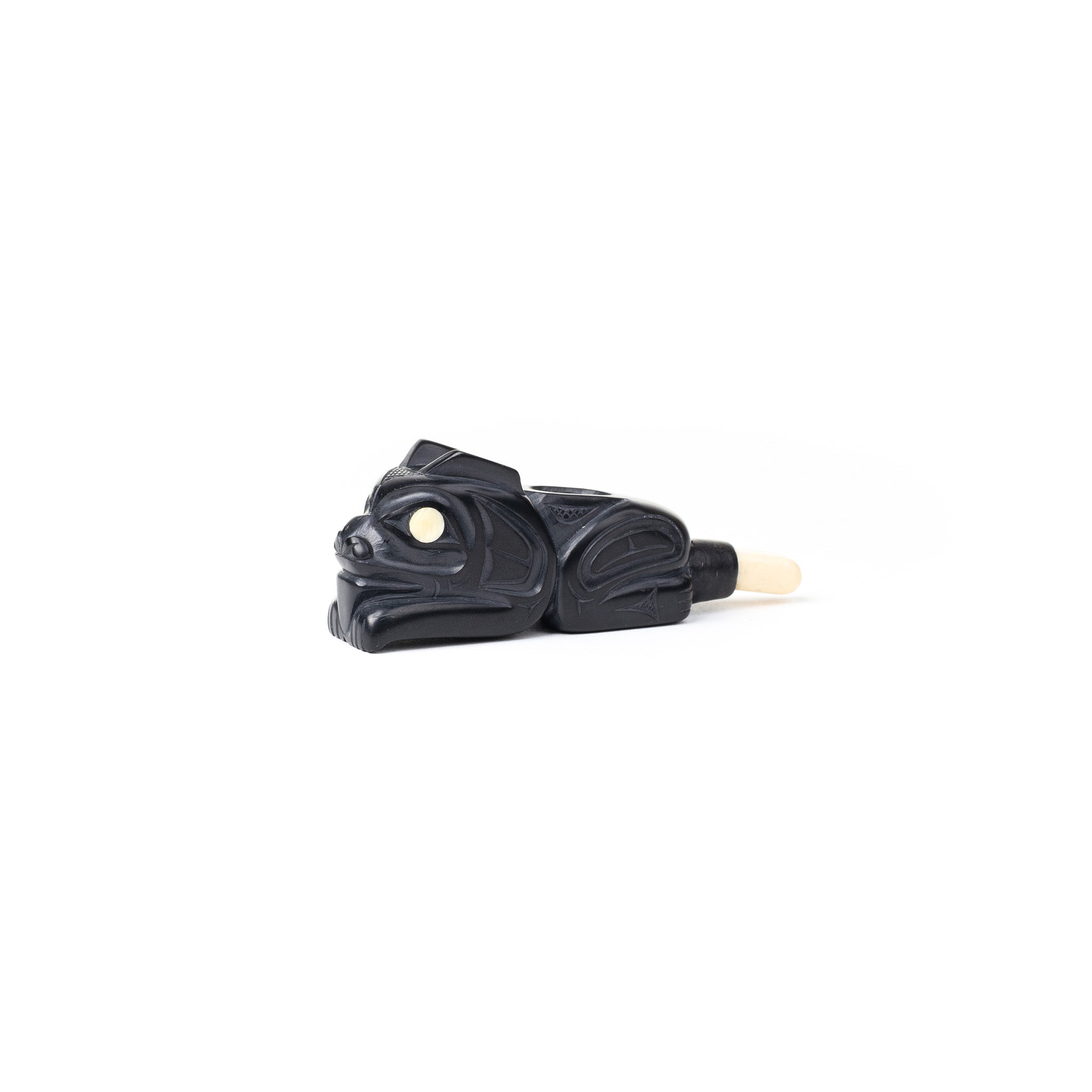Cubpipe Bear Cub - Argillite Pipe – Lattimer Gallery