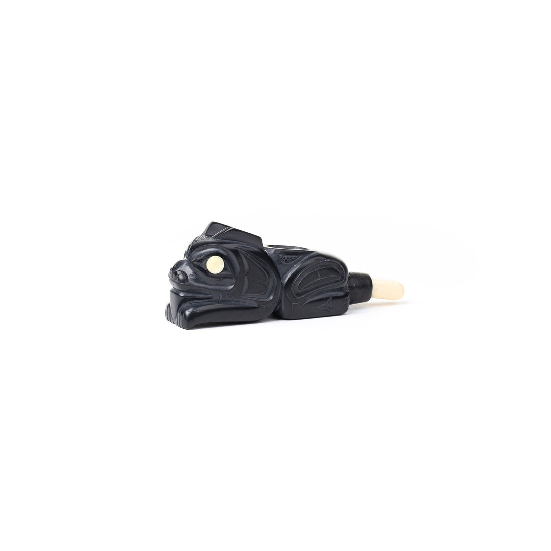 Bear Cub - Argillite Pipe