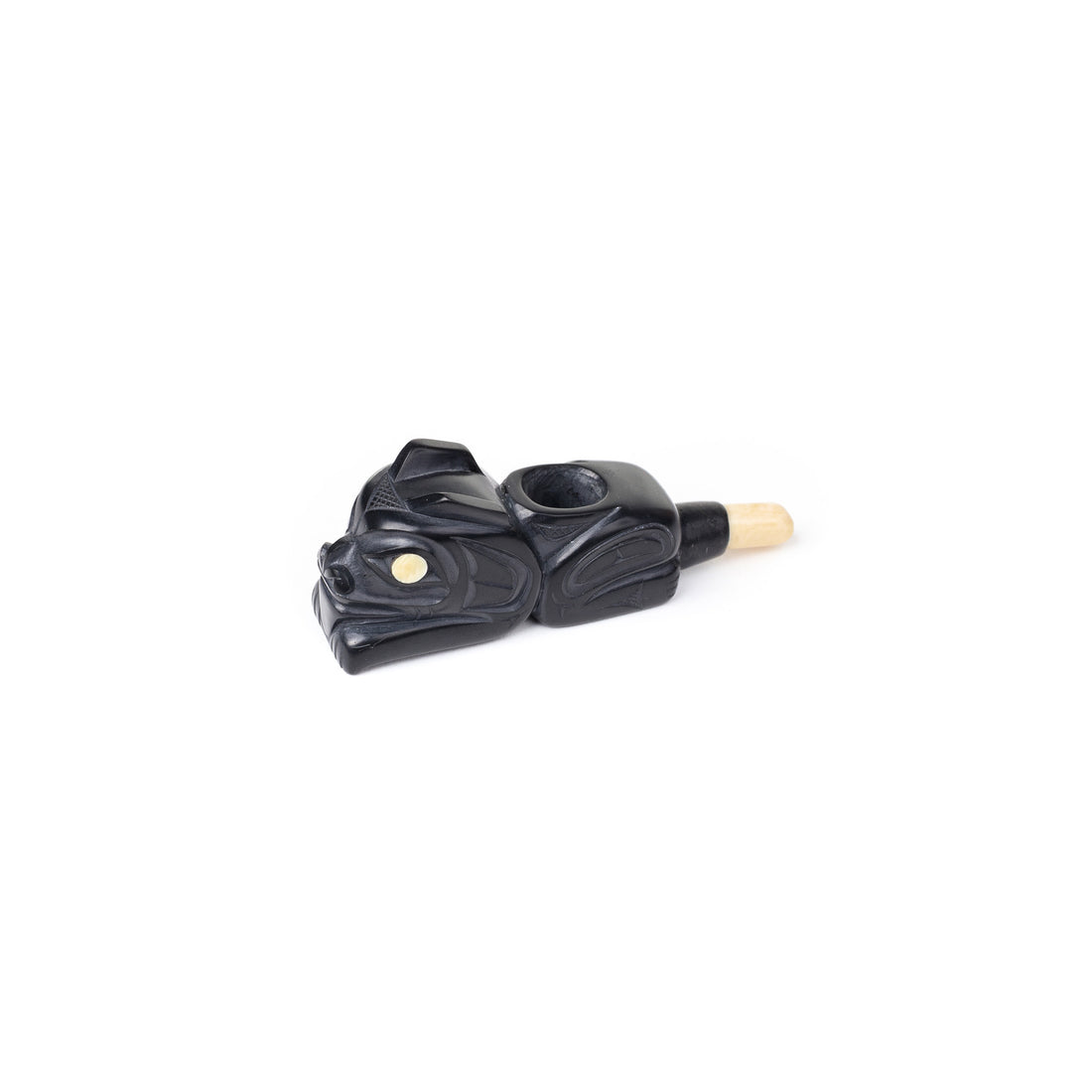Bear Cub - Argillite Pipe
