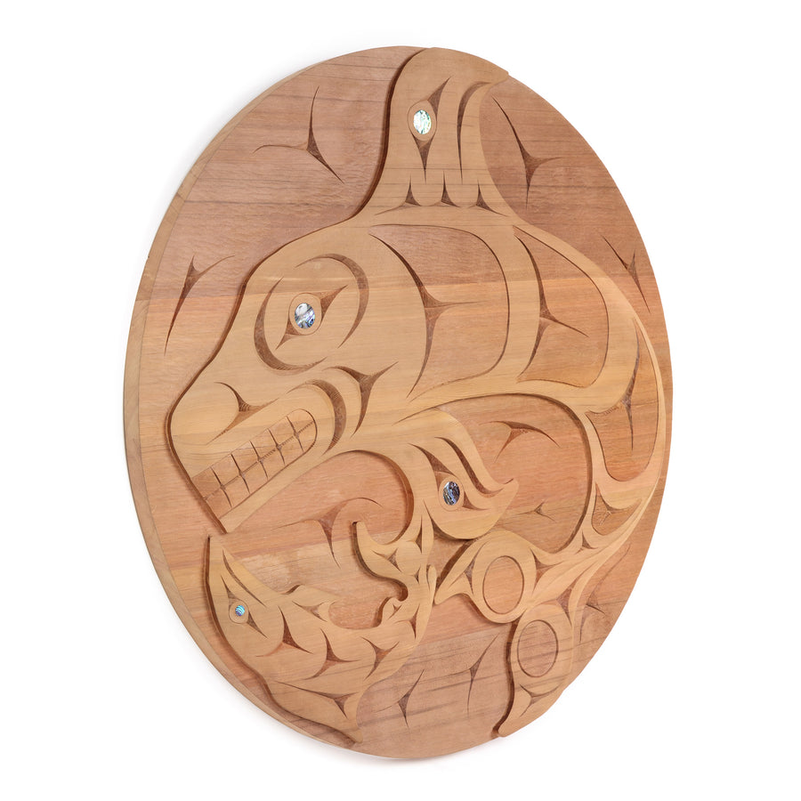 The Eternal Connection - Red Cedar Panel