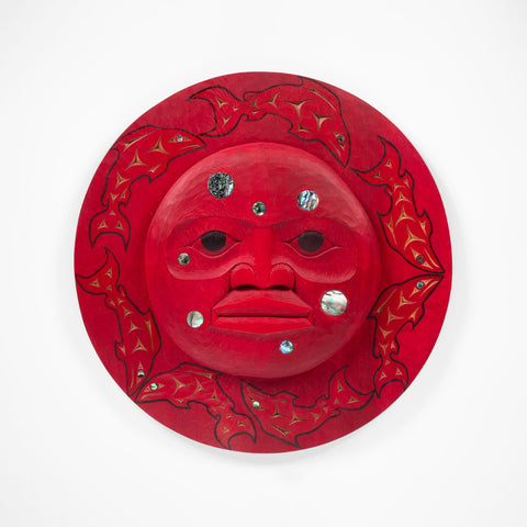 Blood Moon<br>Red Cedar Mask