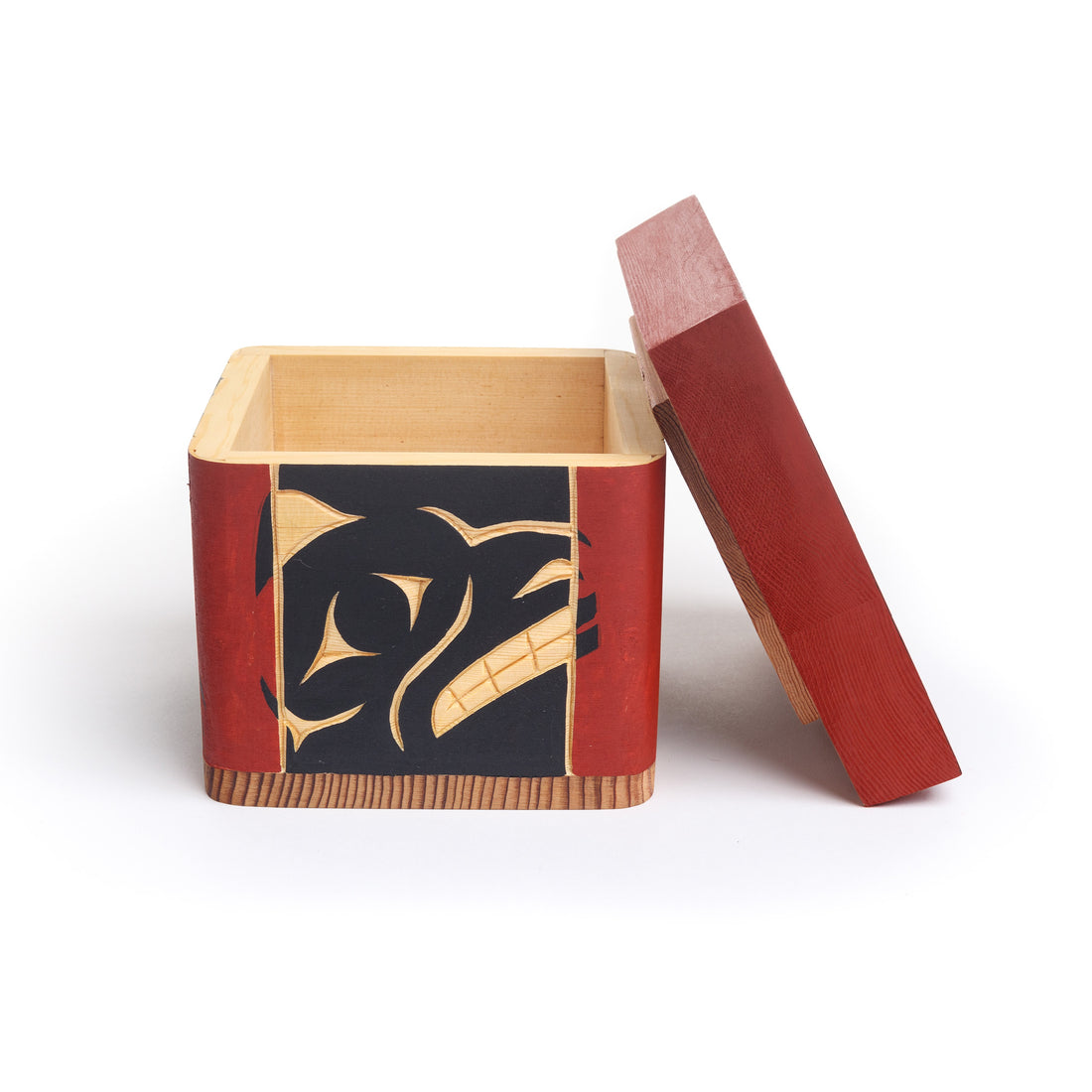 Bear - Cedar Bentwood Box