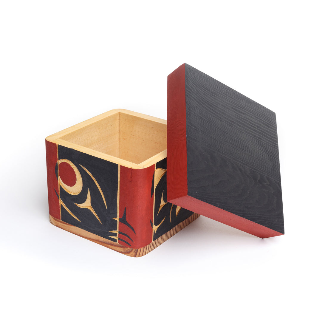 Bear - Cedar Bentwood Box