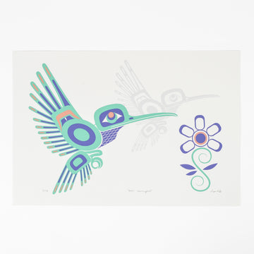 Green Hummingbird - Limited Edition Print