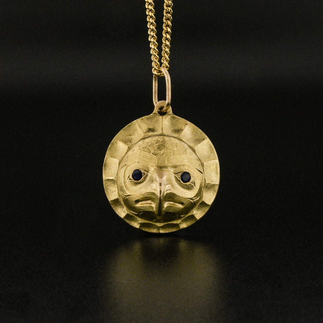 Eagle - 18k Gold Pendant