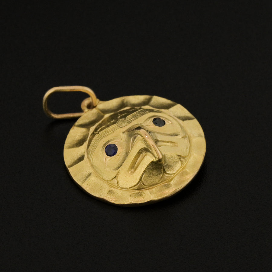 Eagle - 18k Gold Pendant