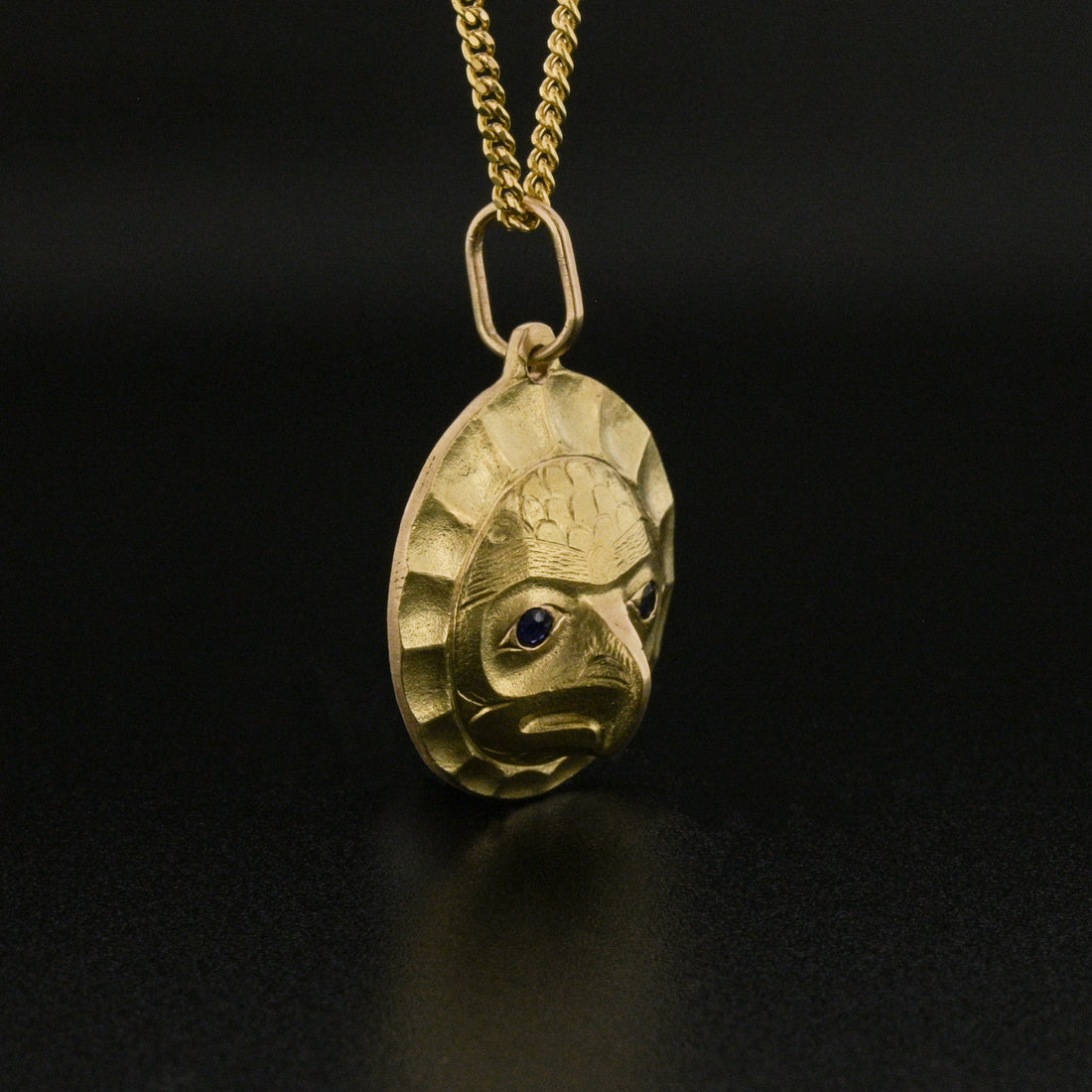 Eagle - 18k Gold Pendant