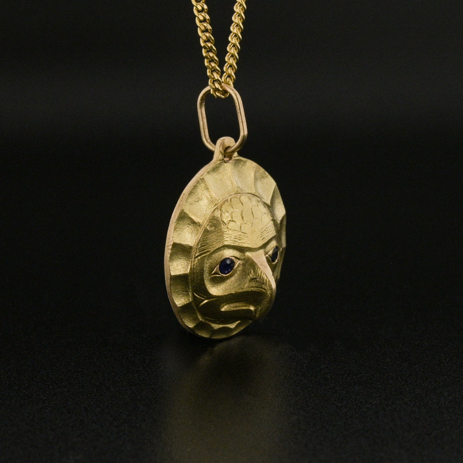 Eagle - 18k Gold Pendant