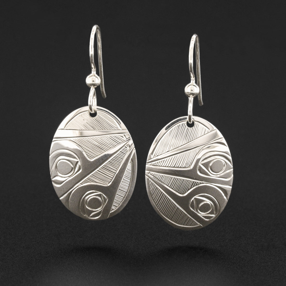 Hummingbirds - Silver Earrings