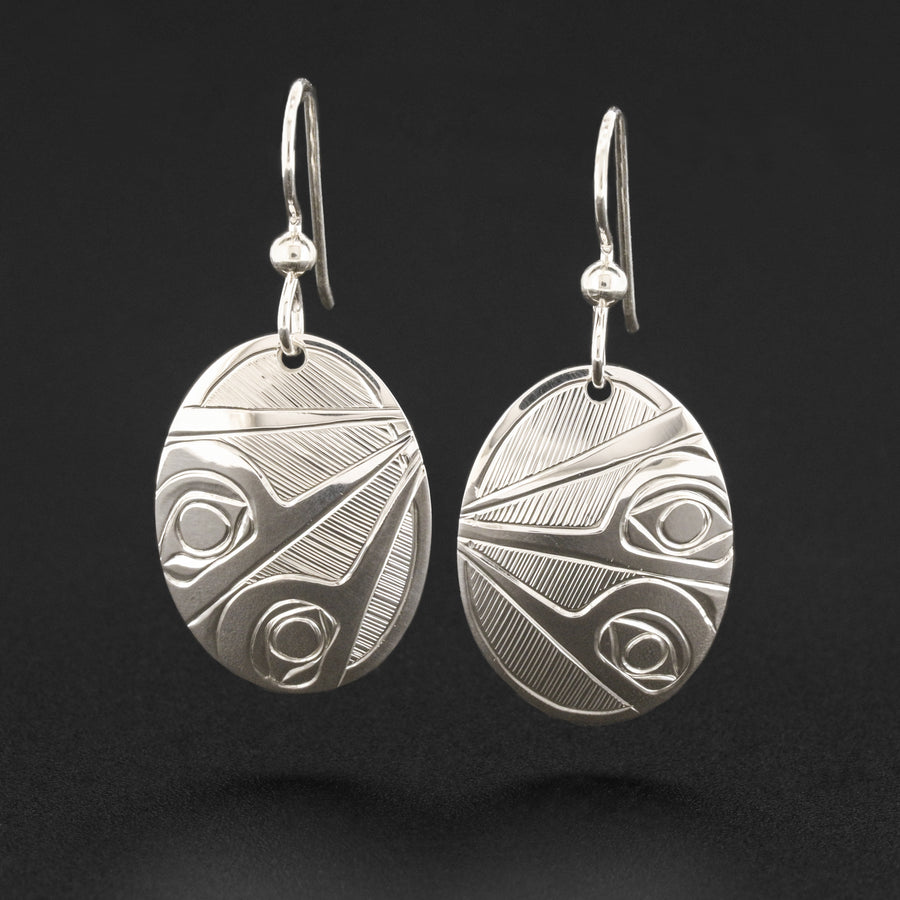 Hummingbirds - Silver Earrings