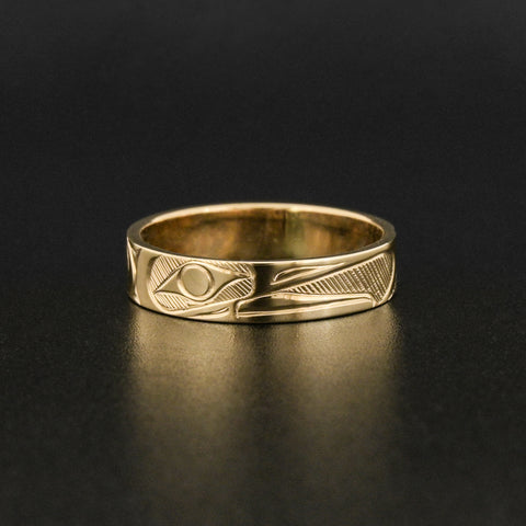 Eagle - 14k Gold Ring