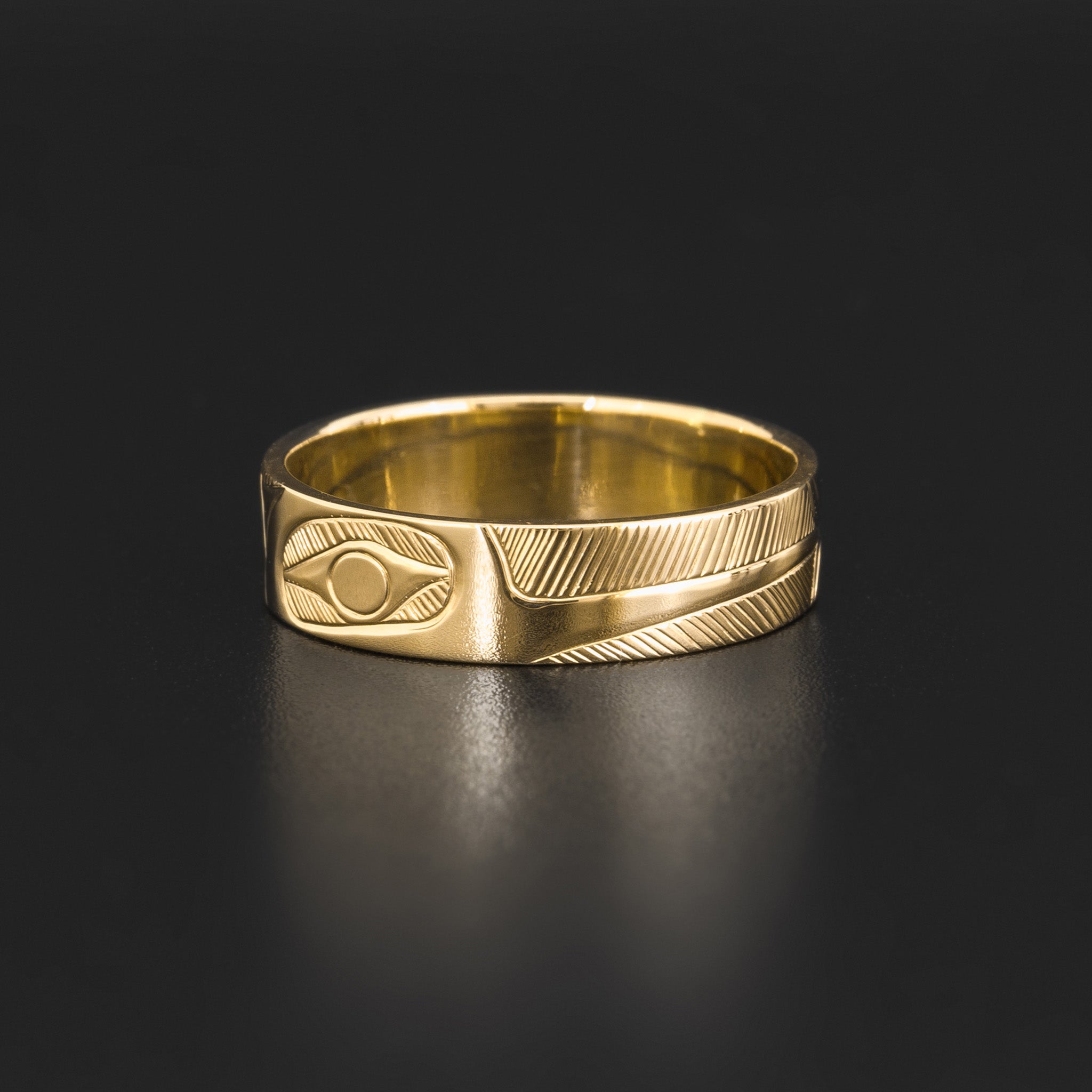 Hummingbird - 14k Gold Ring – Lattimer Gallery