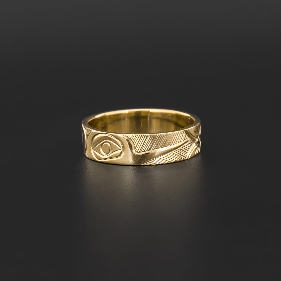 Hummingbird - 14k Gold Ring