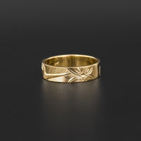 Hummingbird - 14k Gold Ring