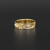 Hummingbird - 14k Gold Ring