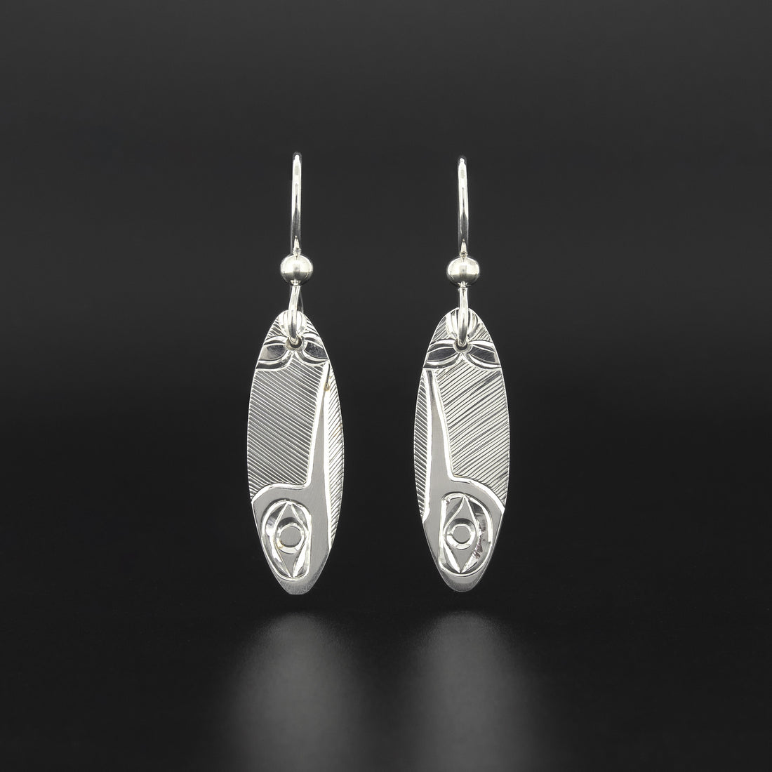 Hummingbird - Silver Earrings