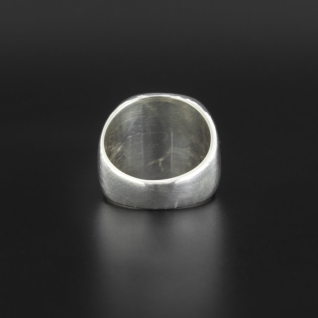 Hummingbirds - Silver Ring with Amethysts